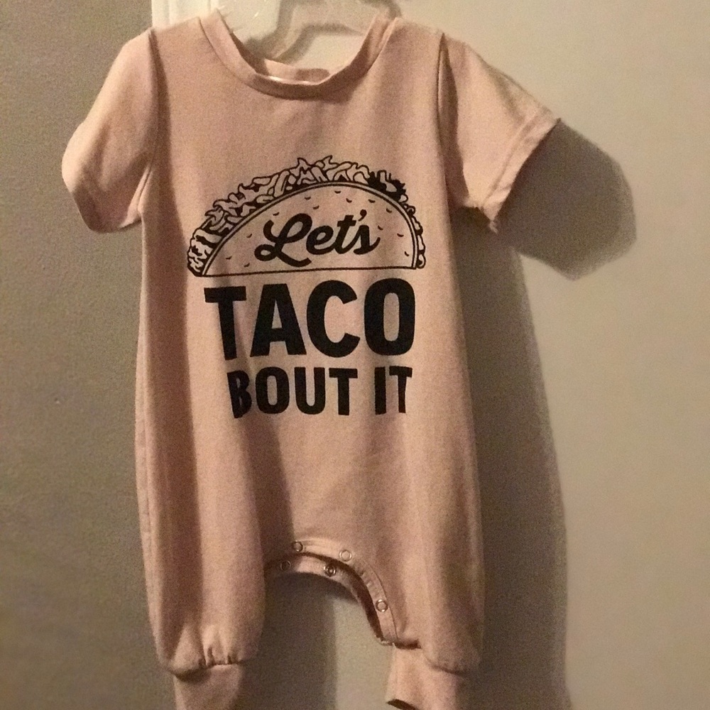 Let's Taco Bout It 🌮 Romper__12-24 months